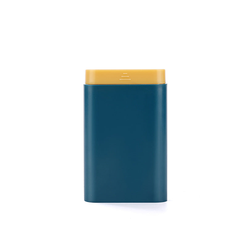 Mini caja de almacenamiento de silicona de embalaje de medicina portátil al por mayor